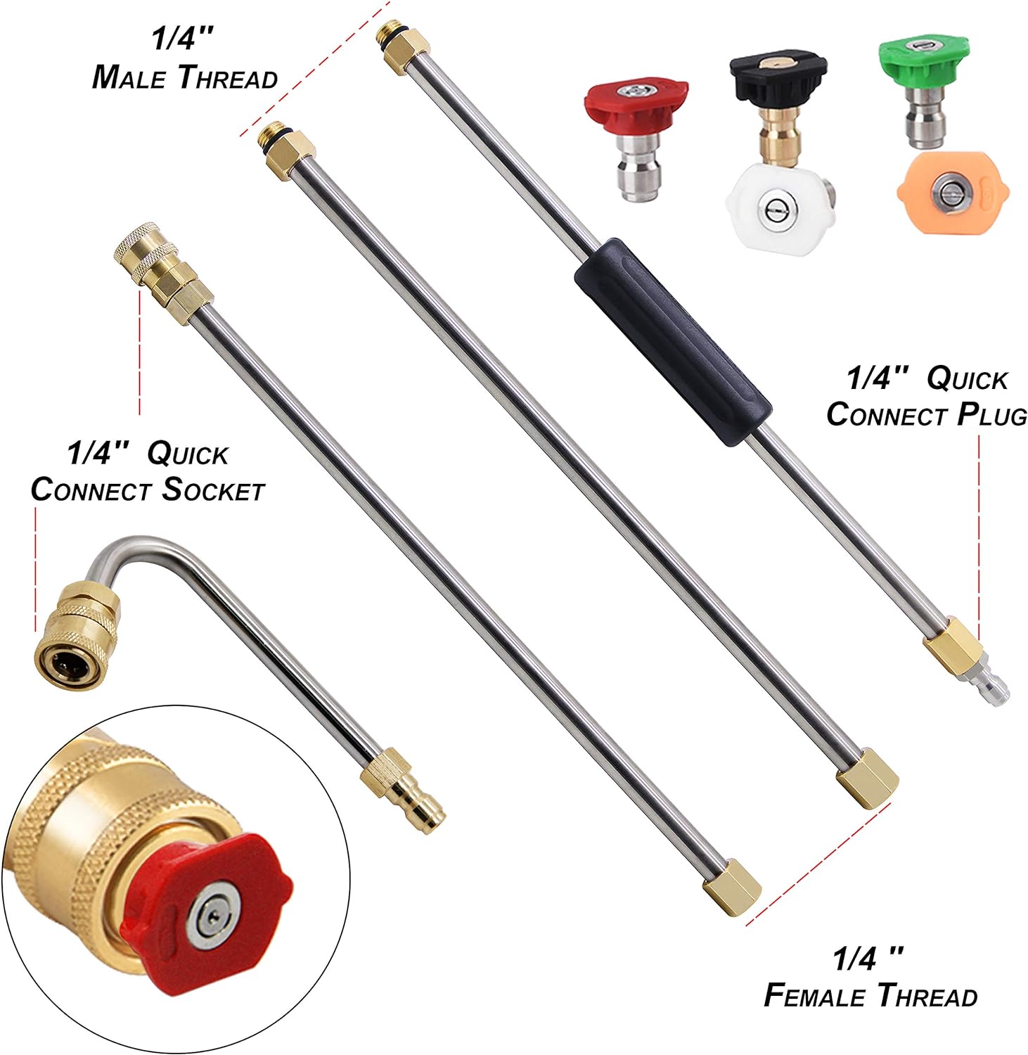 5 Pressure Washer Extension Wand Sets Reviewed - Power Washer Reviews