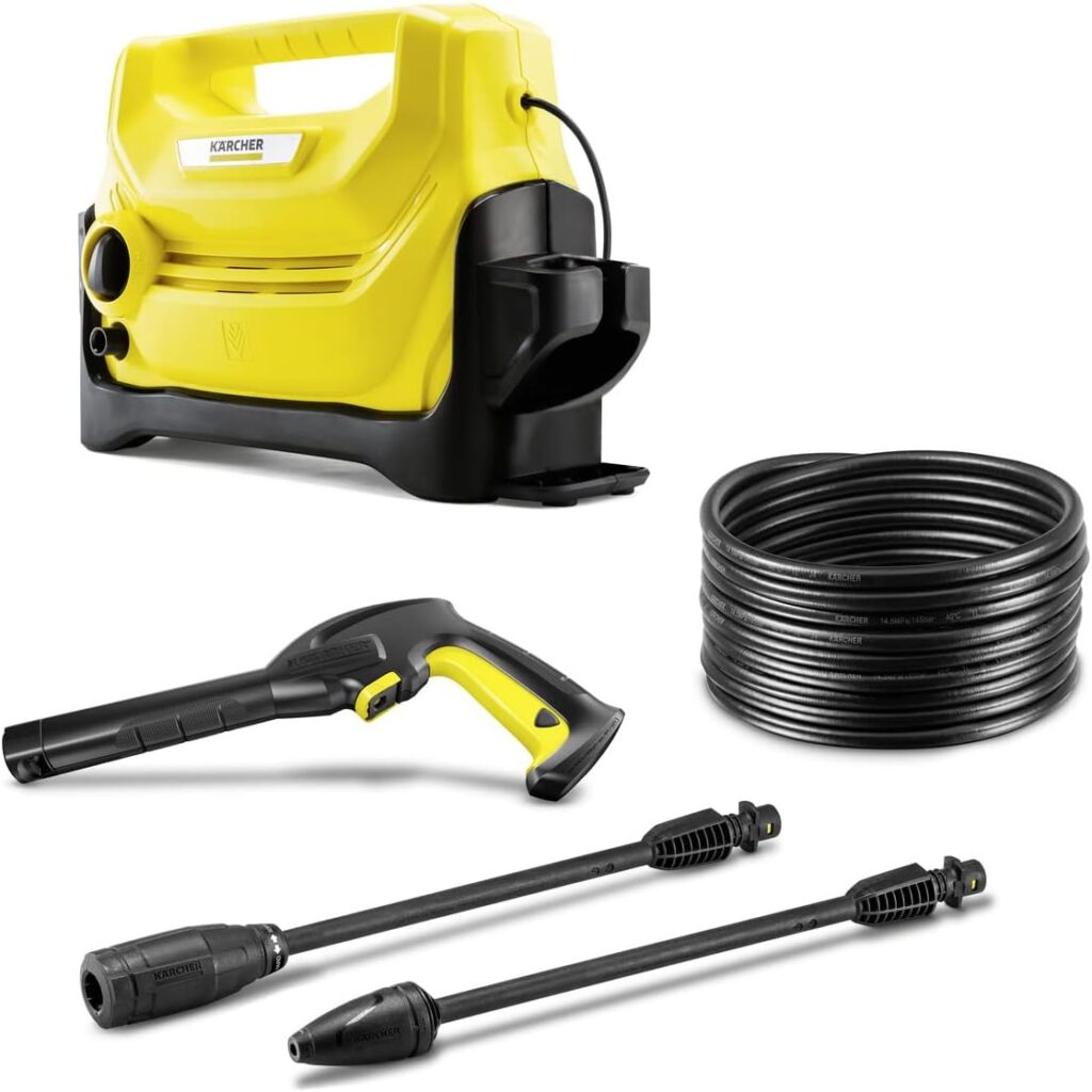 Kärcher K 2 Entry - 1600 PSI Portable Electric Power Pressure Washer with Vario  Dirtblaster Spray Wands – 1.35 GPM