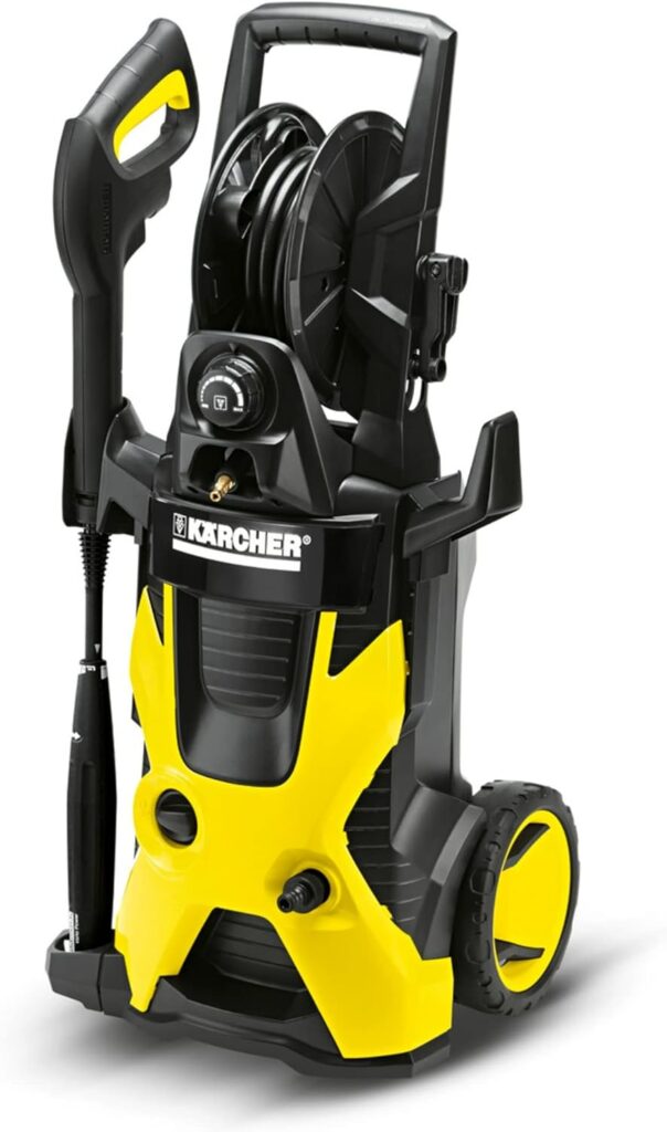 Kärcher K5 Premium Electric Pressure Washer 2000 PSI - with Vario Power  Dirtblaster Wands, Pressurized Hose Reel - 1.4 GPM